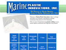 Tablet Screenshot of marineplasticfab.com